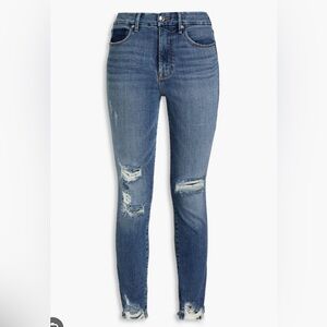 Good American distressed denim